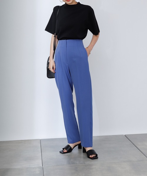 COLONY 2139（コロニートゥーワンスリーナイン）の「ストレッチイージーケアパンツ(テーパード)（その他パンツ・レディース・ブラック/グリーン/ブルー/パープル/チャコールグレー・SMALL/MEDIUM/LARGE）」の16枚目の写真