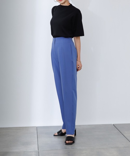 COLONY 2139（コロニートゥーワンスリーナイン）の「ストレッチイージーケアパンツ(テーパード)（その他パンツ・レディース・ブラック/グリーン/ブルー/パープル/チャコールグレー・SMALL/MEDIUM/LARGE）」の17枚目の写真