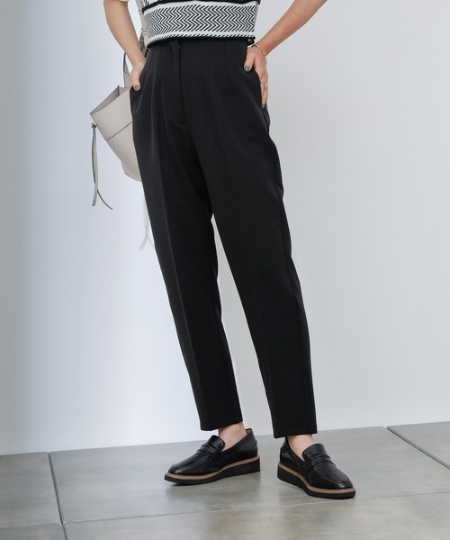 COLONY 2139（コロニートゥーワンスリーナイン）の「ストレッチイージーケアパンツ(テーパード)（その他パンツ・レディース・ブラック/グリーン/ブルー/パープル/チャコールグレー・SMALL/MEDIUM/LARGE）」の7枚目の写真