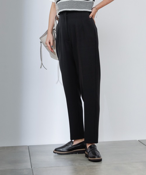 COLONY 2139（コロニートゥーワンスリーナイン）の「ストレッチイージーケアパンツ(テーパード)（その他パンツ・レディース・ブラック/グリーン/ブルー/パープル/チャコールグレー・SMALL/MEDIUM/LARGE）」の8枚目の写真