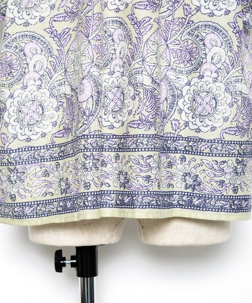 AS KNOW AS PINKY（アズノゥアズピンキー）の「インドへ渡ってシャツブラウス（シャツ/ブラウス・レディース・グリーン系/ネイビー系/ピンク系・FREE）」の20枚目の写真