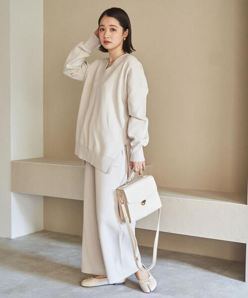 coen（コーエン）の「【WEB限定】2WAYショルダーバッグ（ショルダーバッグ・レディース・オフホワイト/ブラック・FREE）」の14枚目の写真