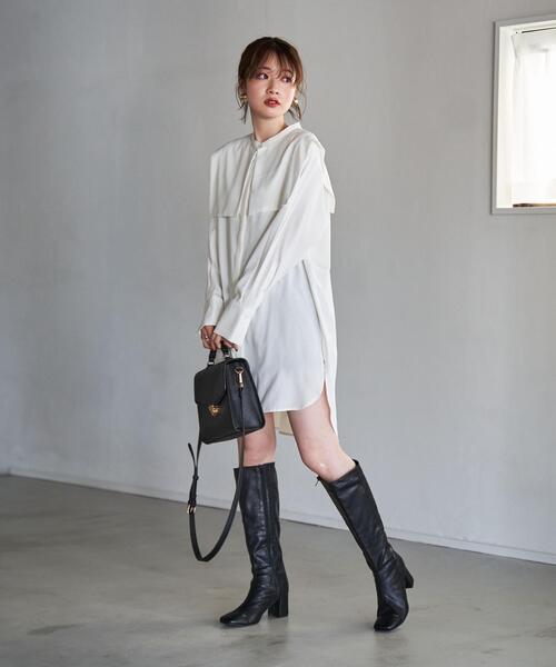 coen（コーエン）の「【WEB限定】2WAYショルダーバッグ（ショルダーバッグ・レディース・オフホワイト/ブラック・FREE）」の15枚目の写真