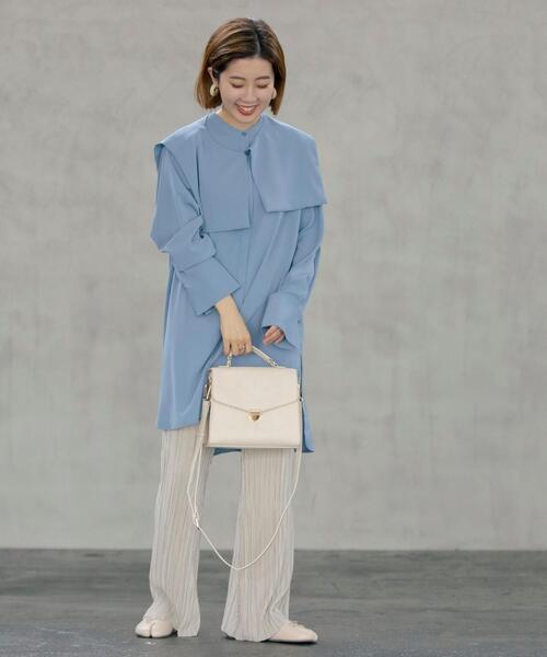 coen（コーエン）の「【WEB限定】2WAYショルダーバッグ（ショルダーバッグ・レディース・オフホワイト/ブラック・FREE）」の8枚目の写真