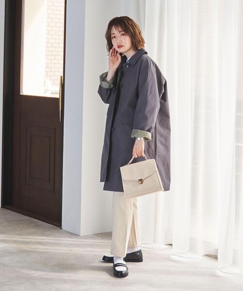 coen（コーエン）の「【WEB限定】2WAYショルダーバッグ（ショルダーバッグ・レディース・オフホワイト/ブラック・FREE）」の11枚目の写真