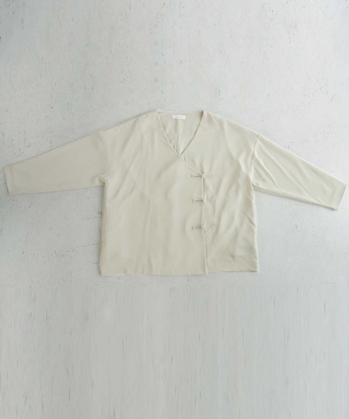 antiqua（アンティカ）の「上質な気品。チャイナジャケット（ノーカラージャケット・レディース・ブラック/イエロー/ホワイト系その他・FREE）」の20枚目の写真