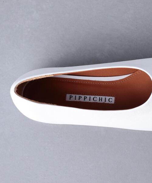 別注】＜PIPPICHIC（ピッピシック）＞OKF ディープ フラットシューズ