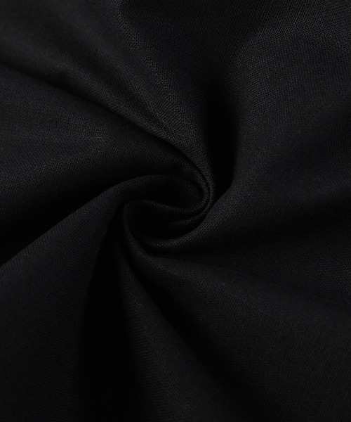 MAISON DE THERESE(メゾン ド テレーズ)の「綿麻ロングジャケット(テーラードジャケット・レディース・ベージュ/ブラック・M)」の4枚目の写真