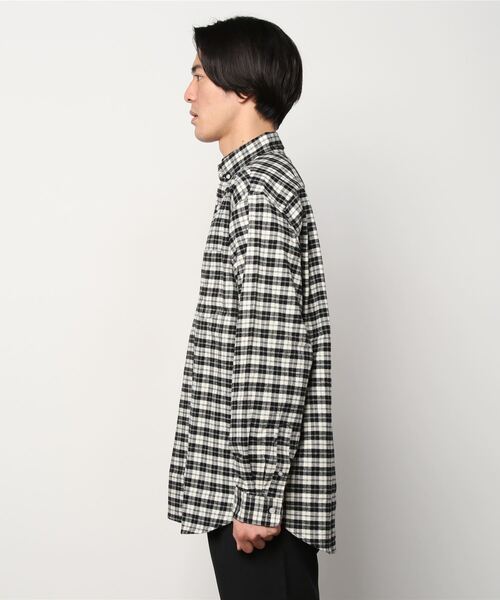 Lafayette（ラファイエット）の「LFYT ラファイエット [Lafayette] - ロゴ ビックシルエット プレイド チェック 長袖 シャツ[L LOGO BIG SILHOUETTE PLAID SHIRT]（シャツ/ブラウス・メンズ・ホワイト/レッド/グリーン・L/M）」の20枚目の写真