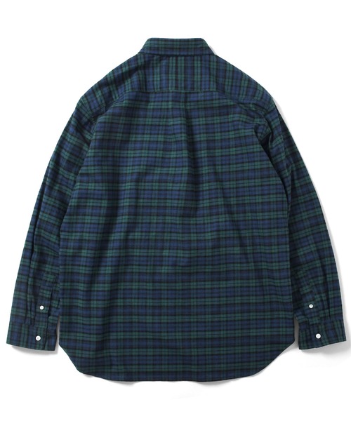 Lafayette（ラファイエット）の「LFYT ラファイエット [Lafayette] - ロゴ ビックシルエット プレイド チェック 長袖 シャツ[L LOGO BIG SILHOUETTE PLAID SHIRT]（シャツ/ブラウス・メンズ・ホワイト/レッド/グリーン・L/M）」の18枚目の写真