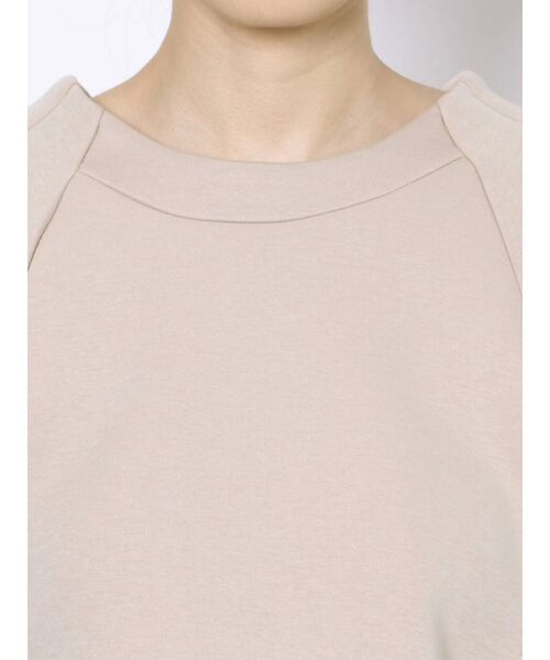 EMODA（エモダ）の「タックスリーブソリッドトップ（Tシャツ/カットソー・レディース・ブラック/ベージュ/カーキ・FREE）」の16枚目の写真