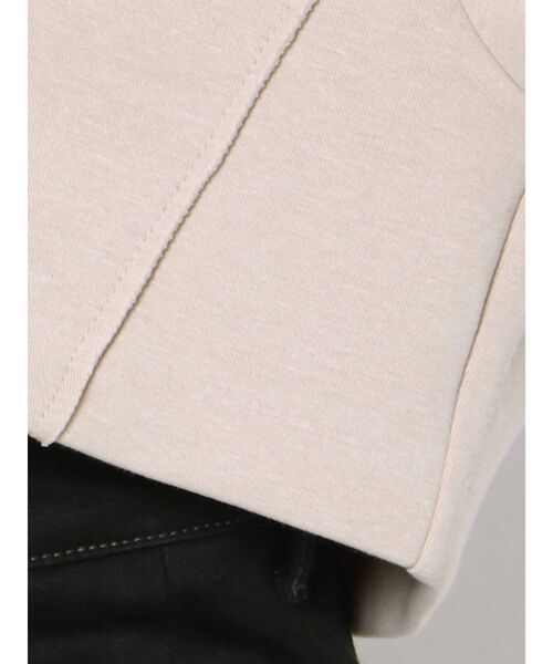 EMODA（エモダ）の「タックスリーブソリッドトップ（Tシャツ/カットソー・レディース・ブラック/ベージュ/カーキ・FREE）」の18枚目の写真