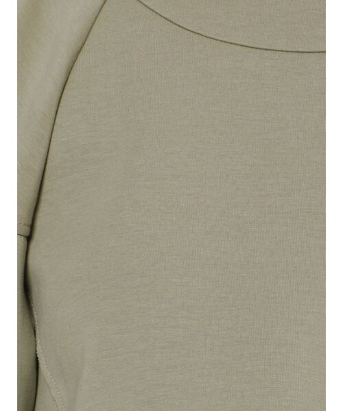 EMODA（エモダ）の「タックスリーブソリッドトップ（Tシャツ/カットソー・レディース・ブラック/ベージュ/カーキ・FREE）」の22枚目の写真