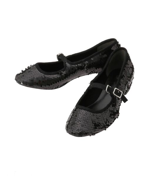 merry jenny（メリージェニー）の「スパンコールワンストラップシューズ（パンプス・レディース・ブラック/ベージュ/その他1・MEDIUM/LARGE）」の8枚目の写真