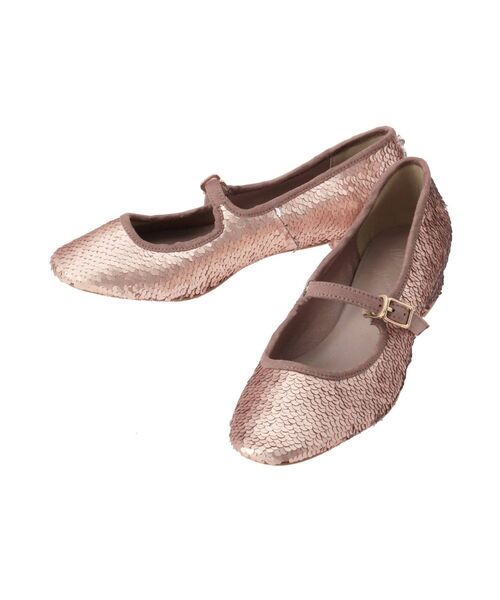 merry jenny（メリージェニー）の「スパンコールワンストラップシューズ（パンプス・レディース・ブラック/ベージュ/その他1・MEDIUM/LARGE）」の9枚目の写真