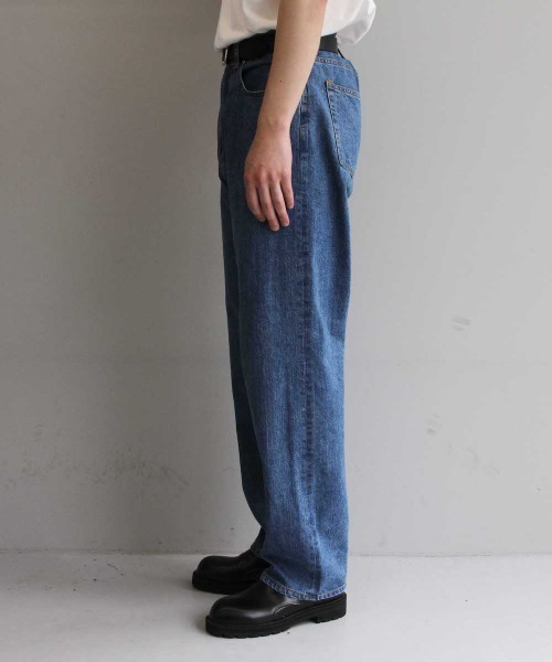 tone(トーン)の「tone 5 pocket staright denim(デニムパンツ・メンズ・インディゴブルー・S)」の2枚目の写真