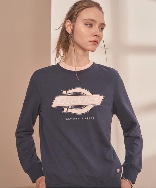 セール レディース プリント入り 裏毛スウェットトレーナー スウェット Dickies ディッキーズ のファッション通販 Zozotown