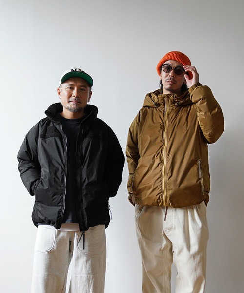   ダウンジャケット MENS】ザックサイドジップジャケット ダウン使用 Zak side zip T