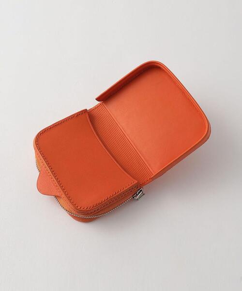 Steven Alan（スティーブンアラン）の「＜ED ROBERT JUDSON＞ ROUND ZIP CASE/ウォレット（財布・メンズ・ブラック/オレンジ・FREE）」の6枚目の写真