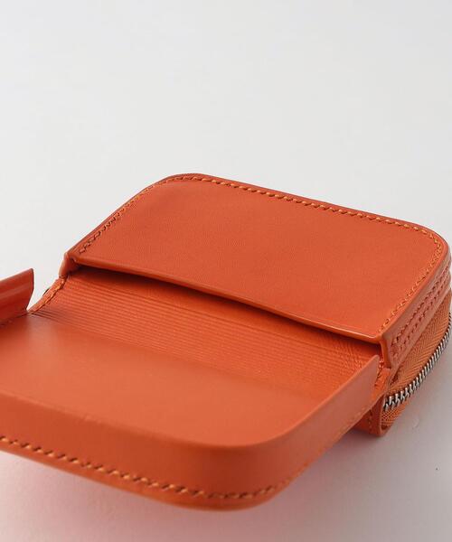 Steven Alan（スティーブンアラン）の「＜ED ROBERT JUDSON＞ ROUND ZIP CASE/ウォレット（財布・メンズ・ブラック/オレンジ・FREE）」の7枚目の写真