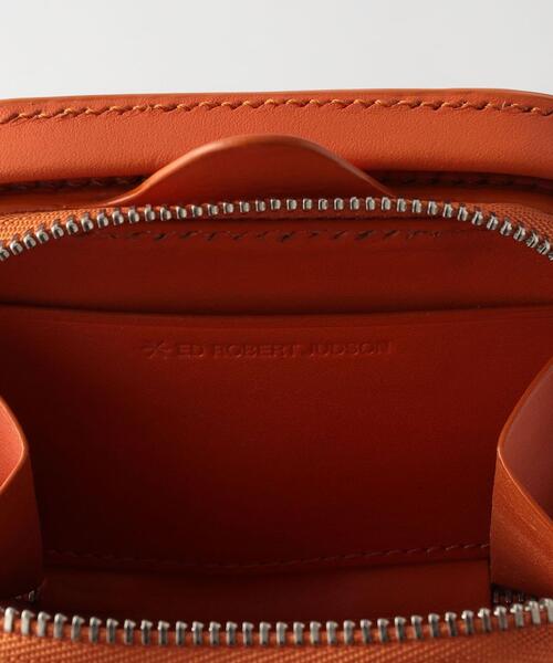 Steven Alan（スティーブンアラン）の「＜ED ROBERT JUDSON＞ ROUND ZIP CASE/ウォレット（財布・メンズ・ブラック/オレンジ・FREE）」の9枚目の写真