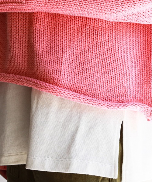 feepur（フェピュール）の「《ウォッシャブル》ボリュームクロップドニット（ニット/セーター・レディース・オフホワイト/ブラック/ベージュ/ブルー/ピンクベージュ・MEDIUM）」の17枚目の写真