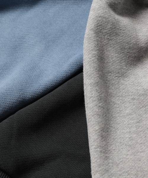 .efiLevol（エフィレボル）の「TAICHI MUKAI x EFILEVOL Piping pullover（スウェット・メンズ・グレー/ブルー/グリーン・1）」の22枚目の写真