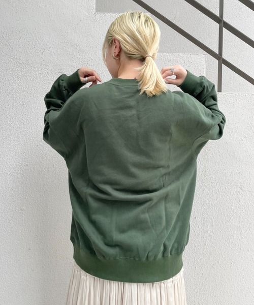 CIAOPANIC（チャオパニック）の「【WEB限定】ロゴビッグスウェット（スウェット・レディース・ブラック/ブラウン/グレー/グリーン・FREE）」の17枚目の写真