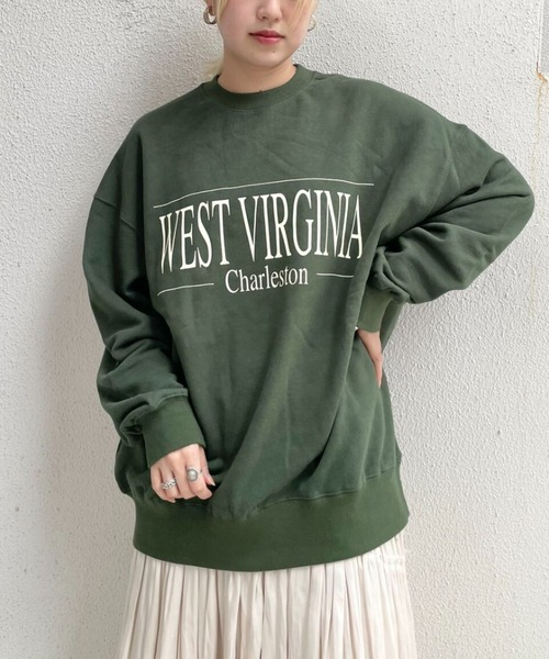 CIAOPANIC（チャオパニック）の「【WEB限定】ロゴビッグスウェット（スウェット・レディース・ブラック/ブラウン/グレー/グリーン・FREE）」の20枚目の写真