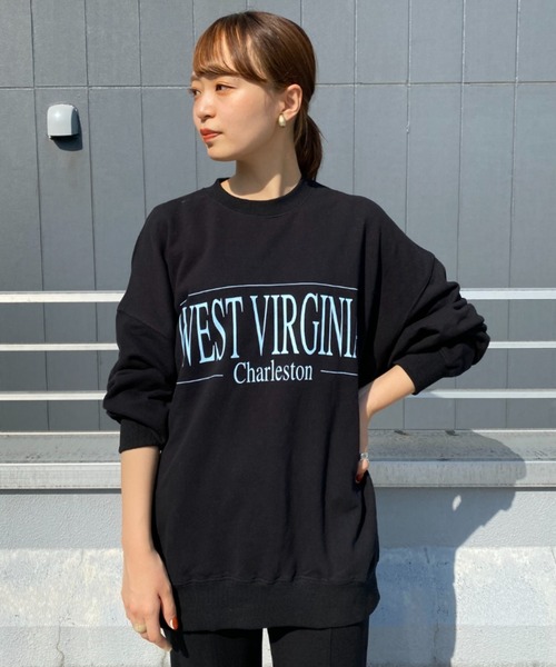 CIAOPANIC（チャオパニック）の「【WEB限定】ロゴビッグスウェット（スウェット・レディース・ブラック/ブラウン/グレー/グリーン・FREE）」の22枚目の写真