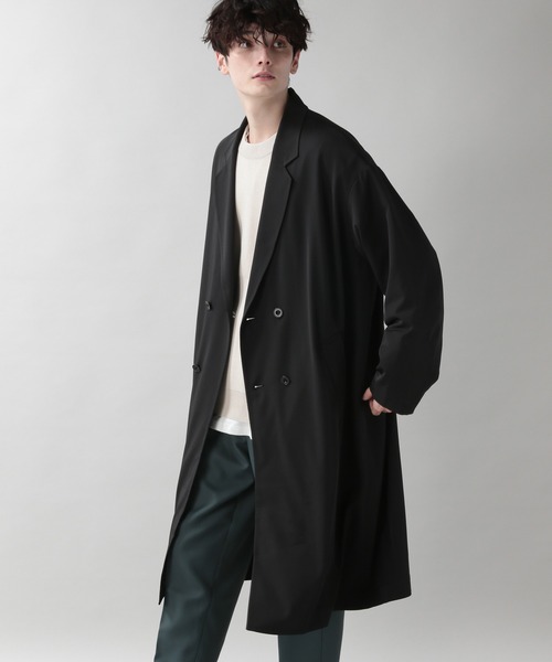 RAGEBLUE(レイジブルー)の「ラグイージー/クリーンWチェスターコート/203159(チェスターコート・メンズ・ベージュ系その他2/その他19・MEDIUM/LARGE)」の6枚目の写真