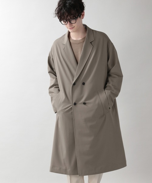 RAGEBLUE(レイジブルー)の「ラグイージー/クリーンWチェスターコート/203159(チェスターコート・メンズ・ベージュ系その他2/その他19・MEDIUM/LARGE)」の21枚目の写真