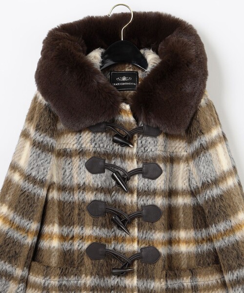 GRACE CONTINENTAL（グレースコンチネンタル）の「シャギーチェック