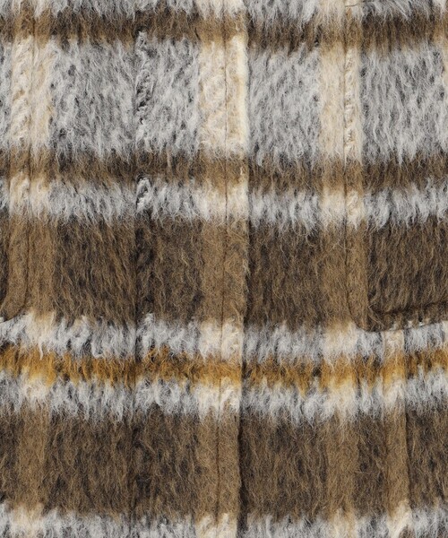 GRACE CONTINENTAL（グレースコンチネンタル）の「シャギーチェック