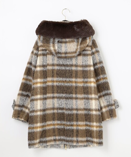 GRACE CONTINENTAL（グレースコンチネンタル）の「シャギーチェック