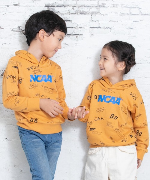 MARKEY'S（マーキーズ）の「【NCAA】プリントプルパーカー（100～140cm）（パーカー・キッズ・イエロー/グレー・100/110/120/130/140）」の4枚目の写真