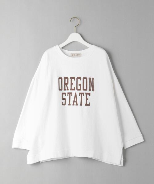 bibmilk（ビブミルク）の「＜bibmilk＞サイドスリットスウェット プルオーバー（スウェット・レディース・ホワイト/オリーブ・FREE）」の17枚目の写真