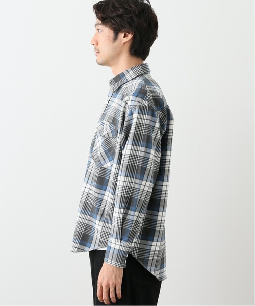 Wrangler(ラングラー)の「【WRANGLER/ラングラー】HEAVY FLANNEL OVERSIZE SHIRTS(シャツ/ブラウス・メンズ・レッド/ブルー/アイボリー・MEDIUM/LARGE)」の9枚目の写真