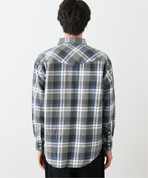 Wrangler(ラングラー)の「【WRANGLER/ラングラー】HEAVY FLANNEL OVERSIZE SHIRTS(シャツ/ブラウス・メンズ・レッド/ブルー/アイボリー・MEDIUM/LARGE)」の14枚目の写真