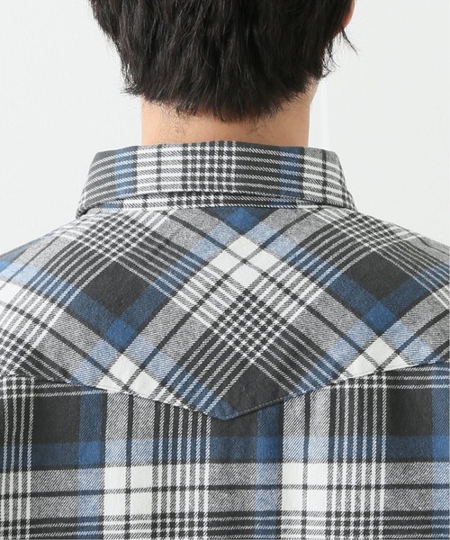 Wrangler(ラングラー)の「【WRANGLER/ラングラー】HEAVY FLANNEL OVERSIZE SHIRTS(シャツ/ブラウス・メンズ・レッド/ブルー/アイボリー・MEDIUM/LARGE)」の16枚目の写真
