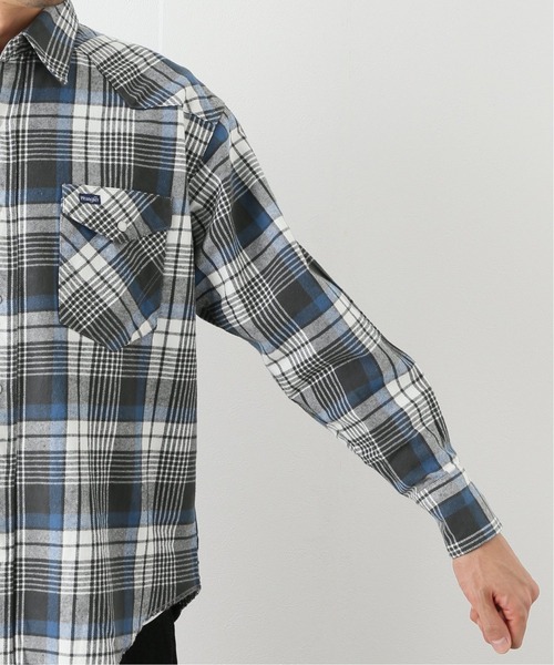 Wrangler(ラングラー)の「【WRANGLER/ラングラー】HEAVY FLANNEL OVERSIZE SHIRTS(シャツ/ブラウス・メンズ・レッド/ブルー/アイボリー・MEDIUM/LARGE)」の20枚目の写真