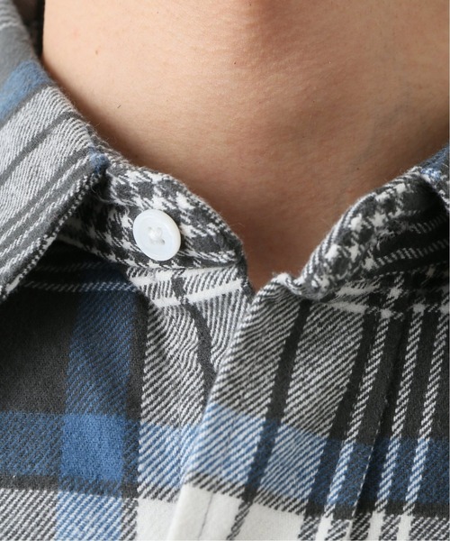 Wrangler(ラングラー)の「【WRANGLER/ラングラー】HEAVY FLANNEL OVERSIZE SHIRTS(シャツ/ブラウス・メンズ・レッド/ブルー/アイボリー・MEDIUM/LARGE)」の7枚目の写真