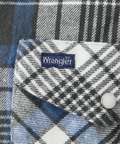 Wrangler(ラングラー)の「【WRANGLER/ラングラー】HEAVY FLANNEL OVERSIZE SHIRTS(シャツ/ブラウス・メンズ・レッド/ブルー/アイボリー・MEDIUM/LARGE)」の15枚目の写真