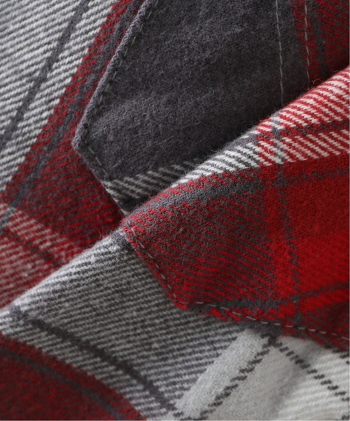 Wrangler(ラングラー)の「【WRANGLER/ラングラー】HEAVY FLANNEL OVERSIZE SHIRTS(シャツ/ブラウス・メンズ・レッド/ブルー/アイボリー・MEDIUM/LARGE)」の13枚目の写真