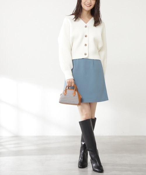 N.(N. Natural Beauty Basic)(エヌエヌナチュラルビューティーベーシック)の「【S Size Line】◆ウォームタッチミニスカート(スカート・レディース・グレー系その他/ブラウン系その他/ベージュ/カーキ/ブルー・SMALL/MEDIUM)」の5枚目の写真