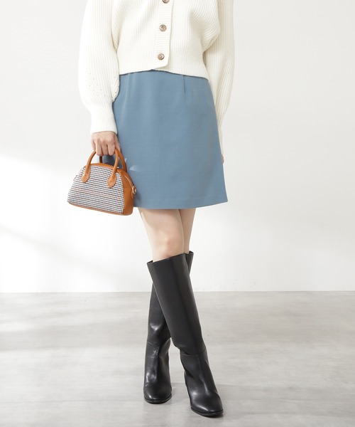 N.(N. Natural Beauty Basic)(エヌエヌナチュラルビューティーベーシック)の「【S Size Line】◆ウォームタッチミニスカート(スカート・レディース・グレー系その他/ブラウン系その他/ベージュ/カーキ/ブルー・SMALL/MEDIUM)」の13枚目の写真