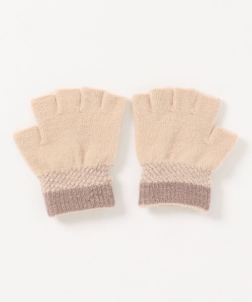 aimoha(アイモハ)の「【aimoha-KIDS-】【定番】指切りアニマル耳モチーフ手袋グローブ(手袋・キッズ・ベージュ/イエロー/ブルー/ピンク/オレンジ/グレー・ONE SIZE)」の7枚目の写真