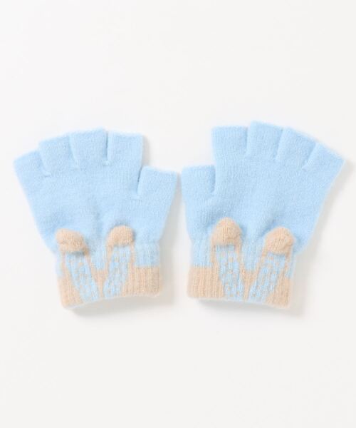 aimoha(アイモハ)の「【aimoha-KIDS-】【定番】指切りアニマル耳モチーフ手袋グローブ(手袋・キッズ・ベージュ/イエロー/ブルー/ピンク/オレンジ/グレー・ONE SIZE)」の22枚目の写真