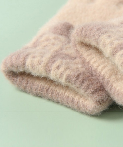 aimoha(アイモハ)の「【aimoha-KIDS-】【定番】指切りアニマル耳モチーフ手袋グローブ(手袋・キッズ・ベージュ/イエロー/ブルー/ピンク/オレンジ/グレー・ONE SIZE)」の18枚目の写真