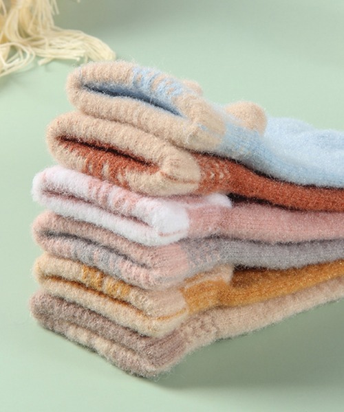 aimoha(アイモハ)の「【aimoha-KIDS-】【定番】指切りアニマル耳モチーフ手袋グローブ(手袋・キッズ・ベージュ/イエロー/ブルー/ピンク/オレンジ/グレー・ONE SIZE)」の21枚目の写真